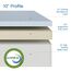 Classic Brands Cool Gel Ventilated Memory Foam 10-Inch Mattress | CertiPUR-US Certified | Bed-in-a-Box, Full