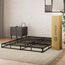 ZINUS WonderBox(TM) Smart Boxspring Quick Assembly Mattress Foundation, Durable Metal Frame, Full, Grey