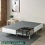 ZINUS 22,9 cm Vollmetall Smart Boxspring mit Schnellaufbau, Matratzenfundament, starker Metallrahmen, einfache Montage