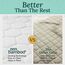 Zen Bambus Ultra Soft Spannbettlaken Bambus Matratze Pad – PREMIUM Hypoallergen Bambus Matratzenauflage mit Honeycomb Kühlung Technologie, Bambus, Queen