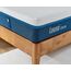 Luuna Blau Matratze Blue, Doppelbett, zertifizierte Schaumstoffe, hergestellt in Mexiko, 10 Jahre Garantie, weiß, Matrimonial
