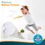 PlushDeluxe Twin 100% wasserdichter Matratzenschoner Hypoallergene, vinylfreie, atmungsaktive Terry-Oberfläche aus weicher Baumwolle - 10 Jahre Garantie ab