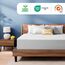 TASTELIFE Queen-Size-Matratzenschoner, 100% wasserdicht, Baumwoll-Frottee-Matratzenbezug, Spannbettlaken 20,3 cm bis 53,3 cm tief, Vinyl-frei, waschbar, atmungsaktiv und weich, 1 Stück
