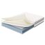 Modway Jenna Federkern-Matratze, 25,4 cm, hochwertig, gestepptes Kopfkissen, einzeln umhüllt, Taschenwicklung, Textil, Weiss/opulenter Garten, Full