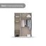 Rauch Möbel Voyager, Kleiderschrank für Schlafzimmer, Kinderzimmer, Babyzimmer, Jugendzimmer, Flur, 3-türig, mit Zubehör Basic, Farbe Weiß/Eiche Artisan, Breite 140cm