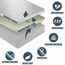 Bambus-Matratzenschoner mit Reißverschluss – 100% wasserdicht, King-Size, kühlender Matratzenbezug – ultraweicher Jacquard-Stoff, atmungsaktiv, geräuschloser Matratzenbezug – Matratzenbezüge mit