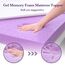 SINWEEK 5,1 cm Gel-Memoryschaum-Matratzenauflage mit kühlendem Bezug, belüftete, weiche Matratzenauflage, Bettauflage, CertiPUR-US-Zertifiziert, Doppelgröße