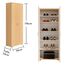 TALENT 3 Schuhschrank hoch, Buche Optik - Vielseitiger Mehrzweckschrank mit verstellbaren Einlegeböden - 70 x 176 x 35 cm (B/H/T)