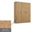 Rauch Eichenholz Holzmuster (1T x 10B x 5H cm) - Möbel Stoffmuster