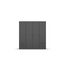 Rauch Möbel Voyager, Kleiderschrank für Schlafzimmer, Kinderzimmer, Jugendzimmer, Flur, 4-türig, 4 Schubladen, mit Zubehör Premium, Farbe Grau metallic, Schwarz, Breite 187cm