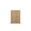 Rauch Möbel Voyager, Kleiderschrank für Schlafzimmer, Kinderzimmer, Babyzimmer, Jugendzimmer, Flur, 3-türig, mit Zubehör Basic, Farbe Eiche Artisan, Holz/Weiß, Breite 140cm