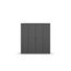 Rauch Möbel Voyager, Kleiderschrank für Schlafzimmer, Kinderzimmer, Jugendzimmer, Flur, 4-türig, mit Zubehör Classic, Farbe Grau metallic, Schwarz, Breite 187cm