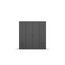 Rauch Möbel Voyager, Kleiderschrank für Schlafzimmer, Kinderzimmer, Babyzimmer, Jugendzimmer, Flur, 4-türig, 4 Schubladen, mit Zubehör Basic, Farbe Grau metallic, Schwarz, Breite 187cm