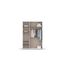 Rauch Möbel Voyager, Kleiderschrank für Schlafzimmer, Kinderzimmer, Babyzimmer, Jugendzimmer, Flur, 3-türig, 2 Schubladen, mit Zubehör Basic, Farbe Weiß, Breite 140cm