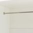 [en.casa] Kleiderschrank Eiselfing Schrank mit 3 Türen Garderobenschrank 176 x 120 x 52 cm Schlafzimmerschrank 1 Kleiderstange 4 Fächer Weiß