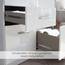 Rauch Möbel Voyager, Kleiderschrank für Schlafzimmer, Kinderzimmer, Babyzimmer, Jugendzimmer, Flur, 4-türig, mit Zubehör Basic, Farbe Weiß/Eiche Artisan, Breite 187cm
