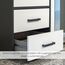 Rauch Möbel Voyager, Kleiderschrank für Schlafzimmer, Kinderzimmer, Jugendzimmer, Flur, 4-türig, 4 Schubladen, mit Zubehör Premium, Farbe Weiß/Grau metallic, Schwarz, Breite 187cm
