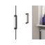 Rauch Möbel Voyager, Kleiderschrank für Schlafzimmer, Kinderzimmer, Babyzimmer, Jugendzimmer, Flur, 3-türig, 2 Schubladen, mit Zubehör Basic, Farbe Weiß/Grau metallic, Schwarz, Breite 140cm