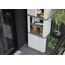 Kreher Rolladenschrank | Wandschrank | Hängeschrank | Universalschrank in toller, Neuer Optik. Mit leichtgängigen Schiebetüren. Bietet noch mehr Stauraum! (XL Universalschrank mit 4 Böden)