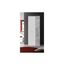 FORTE NET106 Schrank 70, Schuhschrank, Garderobenschrank, Abstellraum, Drehtürenschrank, 2-türig mit Einlegeböden, Weiß mit Betonoptik, 69 cm breit x 179 cm hoch x 35 cm tief
