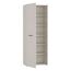 Forte NET306 Schuhschrank 70, moderner Flurschrank, 2-türig, 5 Regalböden, Flur, Diele, Abstellraum, Holzwerkstoff, Kaschmir|Beige, 68,7 cm breit x 181,1 cm hoch x 36,5 cm tief