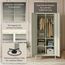skølm Ituri Metallschrank Beige – Kleiderschrank mit 6 Fächern & 2 Kleiderstangen – Garderobenschrank Flur 80 cm breit – Schlafzimmerschrank Industrial Style – Stahlschrank für Wohnzimmer & Büro