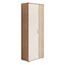 TALENT 3 Schuhschrank hoch, Eiche Sonoma Optik / Weiß - Vielseitiger Mehrzweckschrank mit verstellbaren Einlegeböden - 70 x 176 x 35 cm (B/H/T)