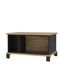 FORTE Trondheim Couchtisch, Holzwerkstoff, Artisan Eiche kombiniert mit Schwarz Eiche, 44,6 x 80 x 55 cm