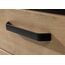 FORTE Trondheim TV-Unterschrank, Holzwerkstoff, Artisan Eiche kombiniert mit Schwarz Eiche, B x H x T: 158,4 x 58,9 x 41,5 cm