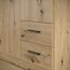 Forte Joakim Kleiderschrank 90, Skandi-Stil Schrank, 2-türig, 2 Schubladen, Einlegeböden, Kleiderstange, Holzwerkstoff, Artisan Eiche Holzdekor, 90,8 cm breit x 197 cm hoch x 54 cm tief