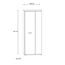 FORTE NET106 Schrank 70, Schuhschrank, Garderobenschrank, Abstellraum, Drehtürenschrank, 2-türig mit Einlegeböden, Weiß, 69 cm breit x 179 cm hoch x 35 cm tief