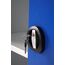 furni24 Metall Putzmittelschrank–Wäscheschrank aus Stahl mit blauen Türen Zweipunktverriegelung incl. 2 Schlüsseln Kleiderspind Stahl Lagerschrank Werkzeugschrank fertig montiert-Grau 92x195x42cm