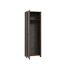 FORTE CLIF Schrank 65 70, Kleiderschrank klein Flurschrank schmal Garderobenschrank Industrial Holzdekor: Old – Wood Vintage / Betonoptik Dunkelgrau, 67 cm breit x 201.5 cm hoch x 42 cm tief