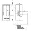 SO-TECH® Kleiderlift weiß Garderobenlift Kleiderstange Wardrobelift Lift Kleiderschranklift