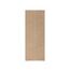 FORTE NET106 Schrank 70, Schuhschrank, Garderobenschrank, Abstellraum, Drehtürenschrank, 2-türig mit Einlegeböden, Weiß mit Holzdekor: Sonoma Eiche, 69 cm breit x 179 cm hoch x 35 cm tief