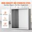 VEVOR Wandnische 10x33,02x33,02cm Duschnische Edelstahl Nische Einlagig 100% Wasserdicht Nischeneinbau 0-40°C Betriebstemperatur 92°-Inneneckdesign Geeignet für Badezimmer Schlafzimmer Arbeitszimmer