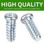 Spare Hardware Parts Tischschraube für Tisch, Schreibtisch, Kleiderschrank, Gateleg Drop Leaf Tischschraube (Ersatz für IKEA-Teilenummer 100325) (16 Stück)
