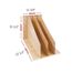 Dowell 4D007 TD3 vertikale Trennwand aus Holz mit 3 Fächern für 30,5 cm große Schränke