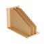 Dowell 4D007 TD3 vertikale Trennwand aus Holz mit 3 Fächern für 30,5 cm große Schränke