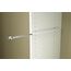 Easy Track Sliding Wardrobe Rod, White