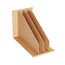 Dowell 4D007 TD3 vertikale Trennwand aus Holz mit 3 Fächern für 30,5 cm große Schränke