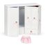 Our Generation - Holz-Garderobe - 46 cm Puppe Zubehör - Schlafzimmer-Schrank-Set - Puppenhausmöbel - Vorgetäuschtes Spiel - Spielzeug für Kinder ab 3 Jahren