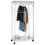 Whitmor 6071-1947 Supreme Kleiderschrank, 91,44 cm, Weiß und transparent