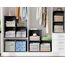 HOMIDEC Kleiderschrank, Tragbarer Regalsystem, Schrank aus Kunststoff mit 2 Kleiderstange, Schlafzimmerschrank kleiderschrank Weiss für Schlafzimmer