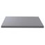 FORTE 3-er Set Einlegeböden schmal, Holzwerstoff, grau, 47,8 x 42 x 2,2 cm