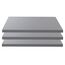FORTE 3-er Set Einlegeböden schmal, Holzwerstoff, grau, 47,8 x 42 x 2,2 cm