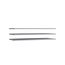 FORTE Einlegeböden 3-er Set für 170er Schwebetürenschränke, Holzwerkstoff, Grau, 82,9 x 42 x 1,5 cm