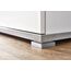 Germania 3770-531 Schuhschrank GW-Topix in Weiß/Beton-Optik, 89 x 118 x 37 cm (BxHxT)