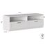 Iconico Home MIK Traditional, TV-Schrank mit Tagesfächern und 2 Schubladen mit Rollschienen, ergonomische Griffe