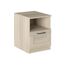 Iconico Home MIK Traditional, Nachttisch mit Tagebuch und Schublade mit Rollschienen und ergonomischem Griff